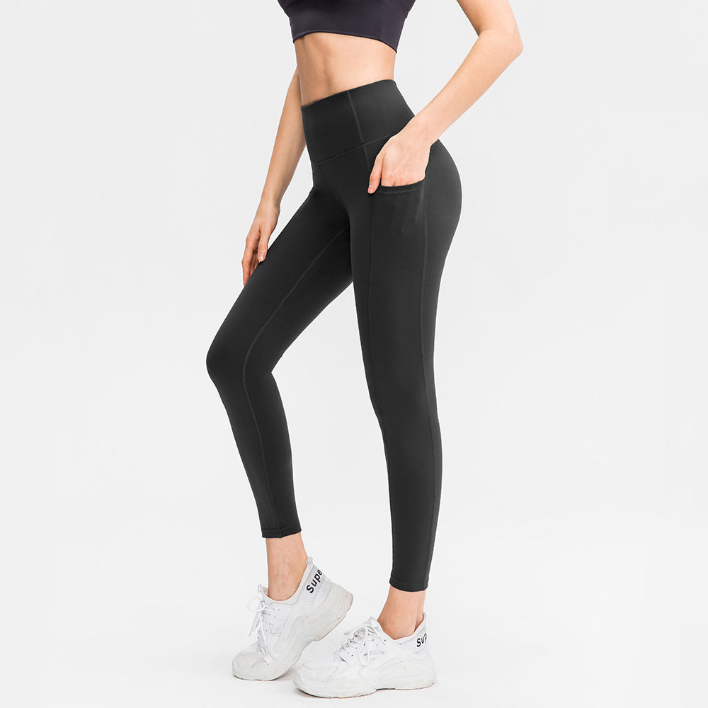 High Waist Yoga Tights with Pockets