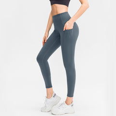 High Waist Yoga Tights with Pockets