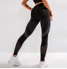 High Waist Peach Seamless Yoga Pants