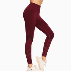 High Waist Peach Seamless Yoga Pants