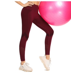 High Waist Peach Seamless Yoga Pants