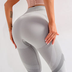 Mesh Breathable High Waist Yoga Pants