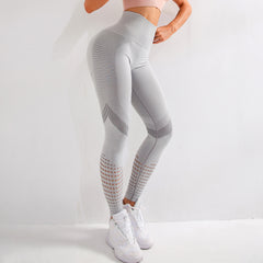 Mesh Breathable High Waist Yoga Pants