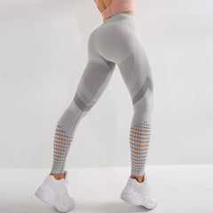 Mesh Breathable High Waist Yoga Pants