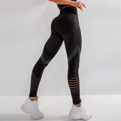 Mesh Breathable High Waist Yoga Pants