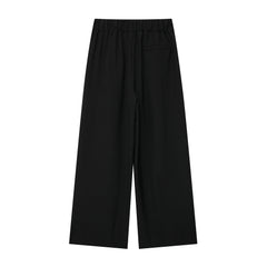 Summer Stretch Waist Casual Wide Leg Pants