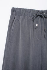 Summer Stretch Waist Casual Wide Leg Pants