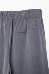 Summer Stretch Waist Casual Wide Leg Pants