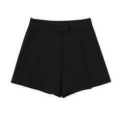 Summer High Waist Loose Korean Wide Leg Shorts