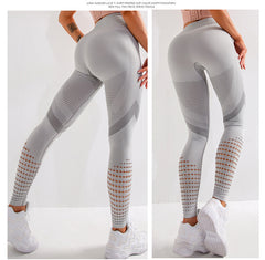 Mesh Breathable High Waist Yoga Pants