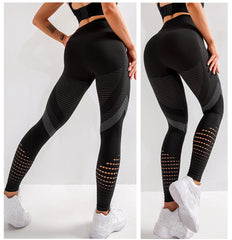 Mesh Breathable High Waist Yoga Pants