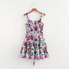 Summer Boho Vacation Retro Printed Floral Dress