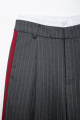 Women Stripe Boxer Detail Pants