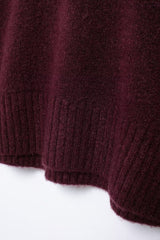 Women Soft Basic round Neck Long Sleeve Sweater