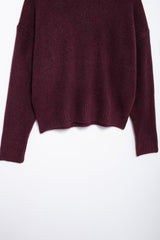 Women Soft Basic round Neck Long Sleeve Sweater