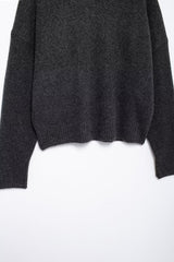 Women Soft Basic round Neck Long Sleeve Sweater