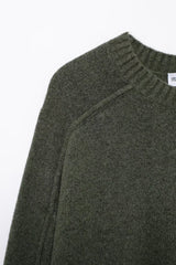 Autumn Round Neck Plain Stitch Pullover