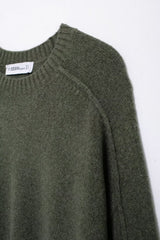 Autumn Round Neck Plain Stitch Pullover