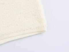 Casual Thick Loose Towel Needle Collared Sweater