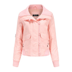 Women Short Cotton Thermal Quilted Coat