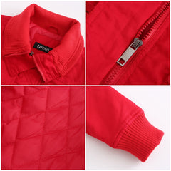 Women Short Cotton Thermal Quilted Coat