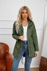 Women Spring Autumn Cotton Loose Coat