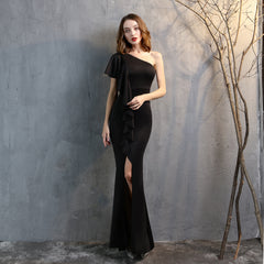 Elegant Long Sleeveless Split Formal Dress