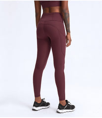 Double Sided Brushed High Waisted Sports Leggings