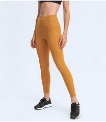 Double Sided Brushed High Waisted Sports Leggings