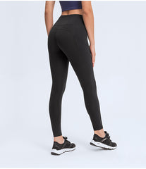 Double Sided Brushed High Waisted Sports Leggings