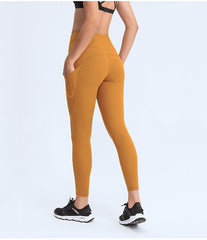 Double Sided Brushed High Waisted Sports Leggings