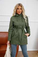 Women Spring Autumn Cotton Loose Coat