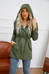 Women Spring Autumn Cotton Loose Coat