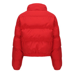 Women Short Loose Casual Cotton-Padded Jacket