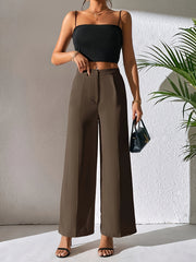 Elegant Loose Wide Leg Casual Pants