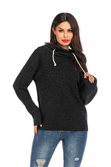 Long Sleeve Knitted Valentine Day Pullover