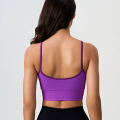 Retro Graphic Beauty Back Sling Sports Bra