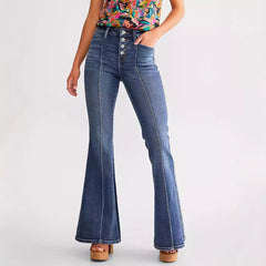 High Waist Stretch Skinny Denim Jeans