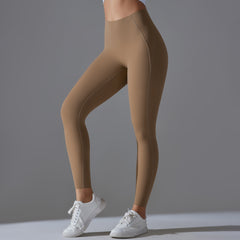 High Waist Nude Feel Double Sided Yoga Pants