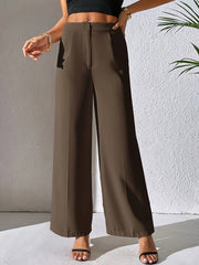 Elegant Loose Wide Leg Casual Pants