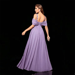 Women Elegant Backless Evening Dress