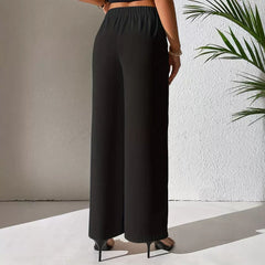 Elegant Loose Wide Leg Casual Pants