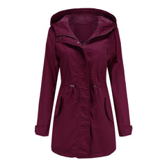 Women Spring Autumn Cotton Loose Coat