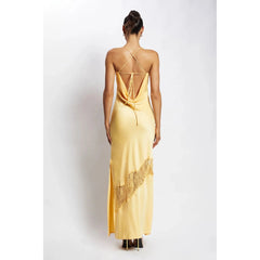 Sexy Sling Backless Gauzy Formal Dress