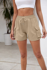 Casual Summer Drawstring Loose Shorts