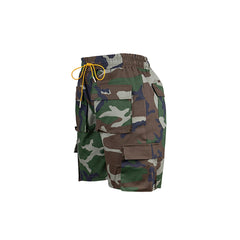 Women Camouflage Denim Bermuda Shorts