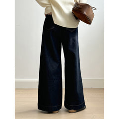 Retro High Waist Wide Leg Jeans