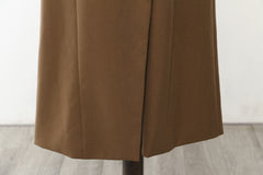 Autumn Winter Cotton Long Trench Coat