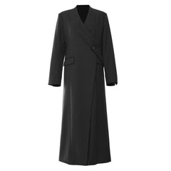 Autumn Winter Cotton Long Trench Coat