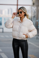 Women Short Loose Casual Cotton-Padded Jacket